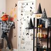 Ghost Bat Door Sticker - Self-adhesive and Removable. Decorative Sticker for Enhancing Festive Atmosphere.