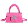 Chic Medium Pu Shoulder Bag Candy Colors Trendy Street Style Handbag