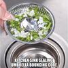 Universals Sink Drain Strainer Baskets Drain Plug Push-type Bounce Cores Drain Filter AntiClogging Sink Stoppers