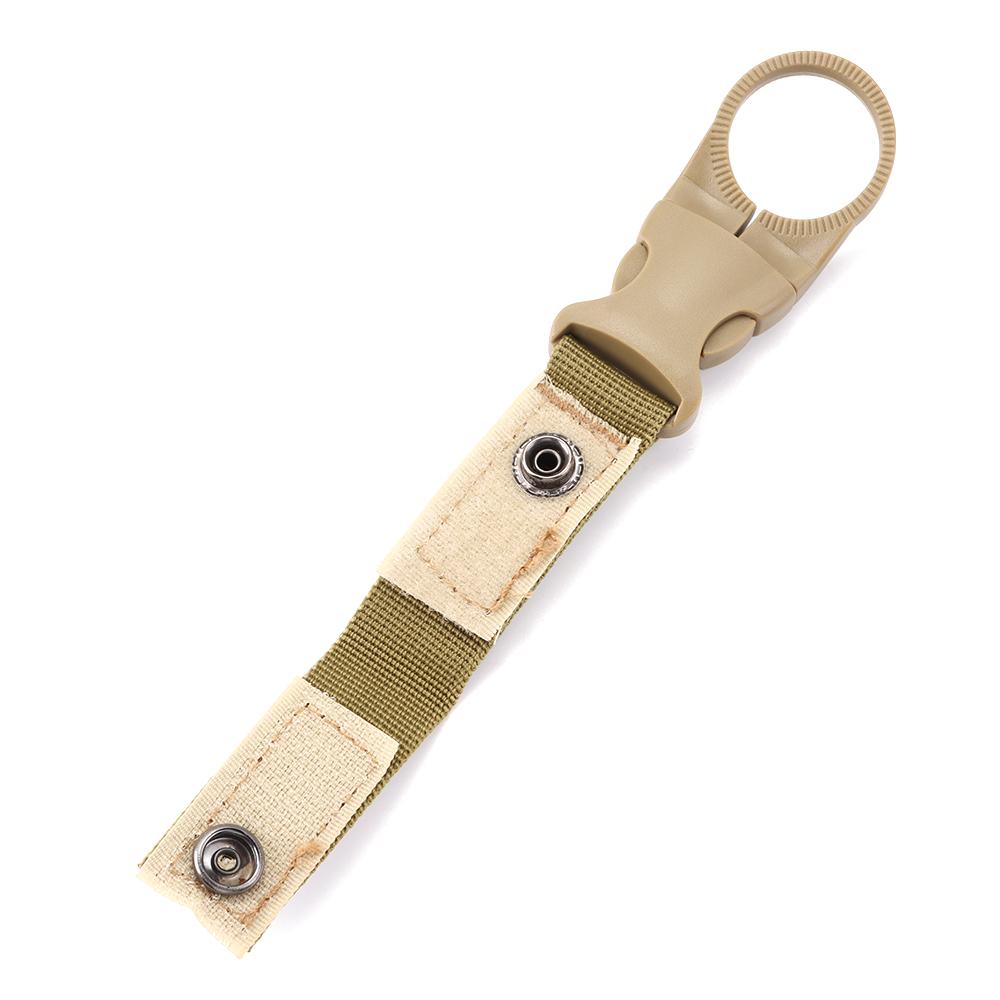 Nylon Webbing Hang Buckle Holder Carabiners Keychain Water Bottle Clip Carabiner Lock Belt Clips