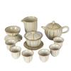 Ru Kiln Tea Set Business Gifts Household Activities Festival Souvenirs Ceramic Kung Fu Tea Set Gift Box