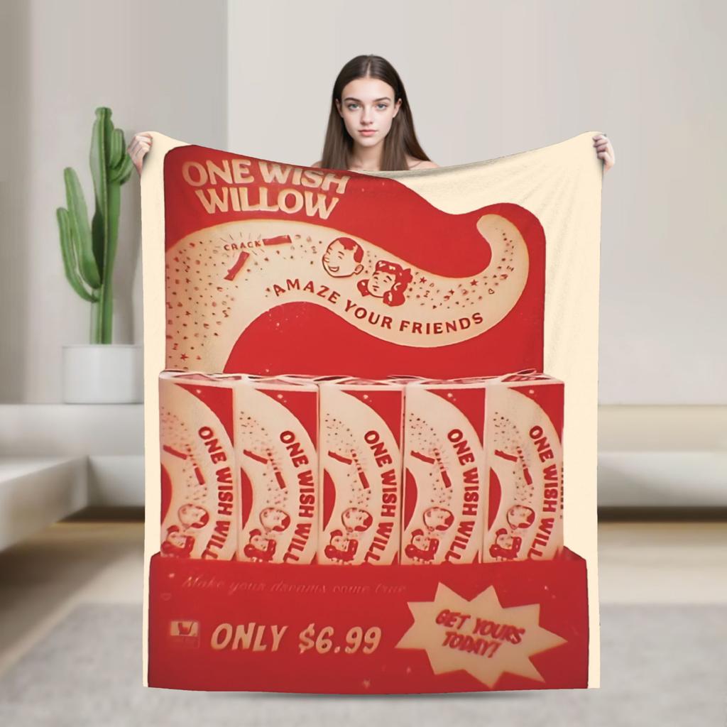 Obsession Horror Movie Blanket Wool Funny Warm Throw Blanket for Coverlet Decoration
