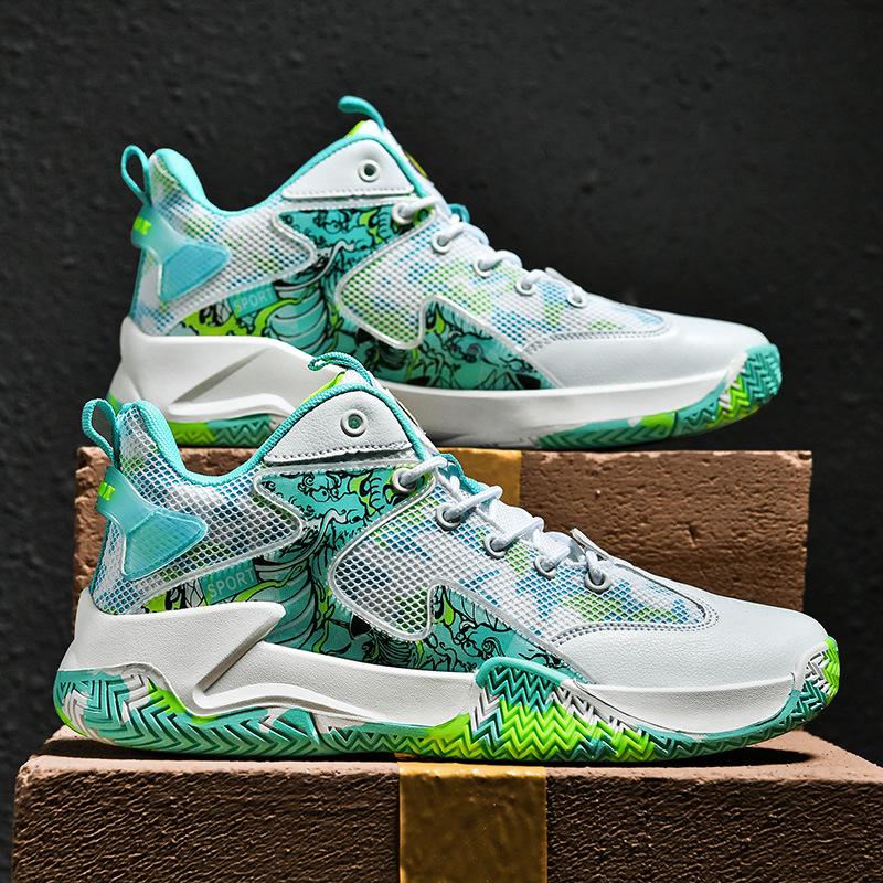 Pantofi de baschet originali pentru bărbați, în aer liber, încălțăminte atletică confortabilă, pantofi sport