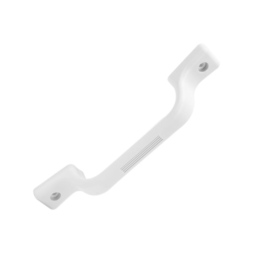 9.25in Plastic Grab Handle Entry Door Assist Bar White for RV Trailer Camper Motor Home Yacht
