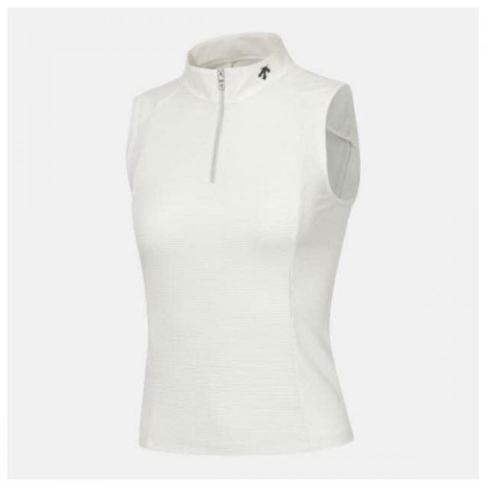 

DeScente M NaSty UQC Sp122tSt13 Ivy женские S воротник-стойка с застежкой-молнией до половины без рукавов Green series/85