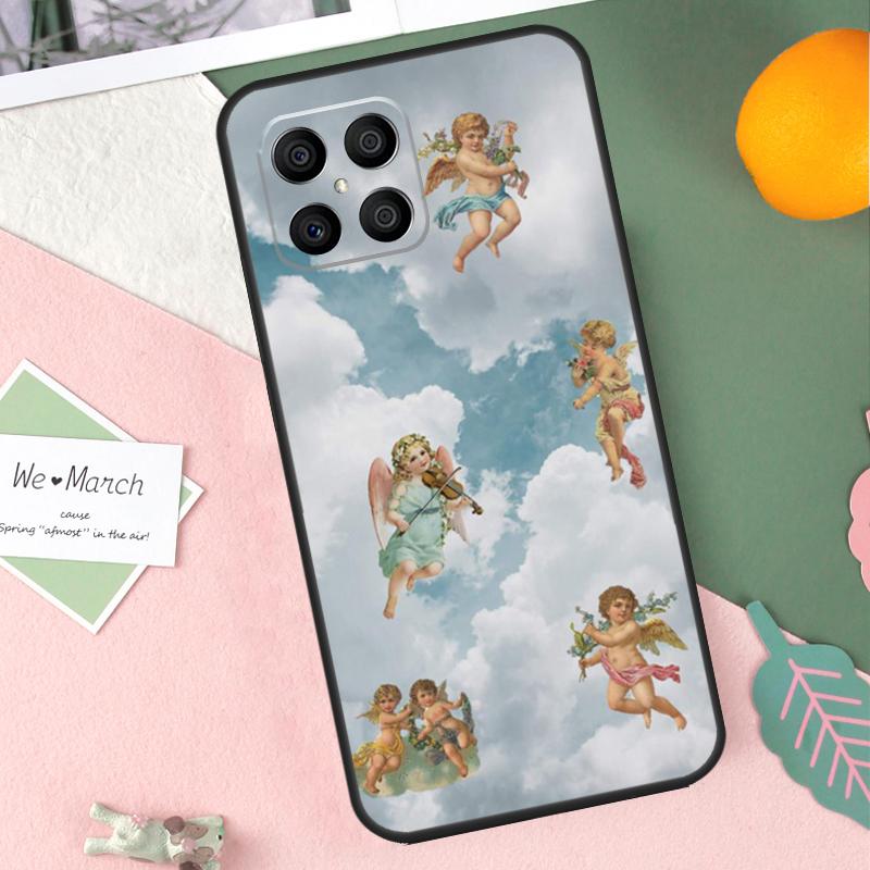 Renaissance Angel Aesthetic Case For Honor X8b X9b X9c X9a X8a X8 X9 50 70 90 Lite Honor 200 Lite Magic 7 5 6 Pro Cover