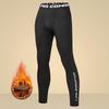WEZHO Men's Fleece Lined Compression Training Pants