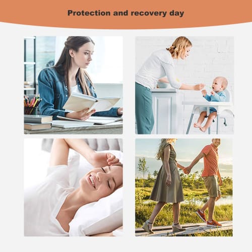 Soft Silicone Toe Cushion Tube Sleeves (for Blisters and Calluses) (10-Pack), Corn Pad Protectors (Small)