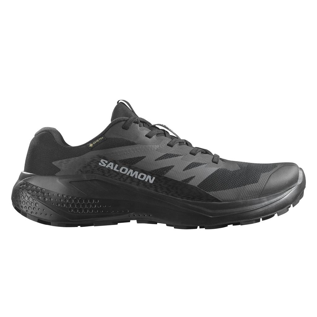 Salomon ALPHAGLIDE Trail Running Size GORE-TEX Shoes, Men's L47802100, 28, Black/Asphalt/Black