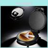 Electric Waffle And Egg Roll Maker With Nonstick Surface For Home Cooking