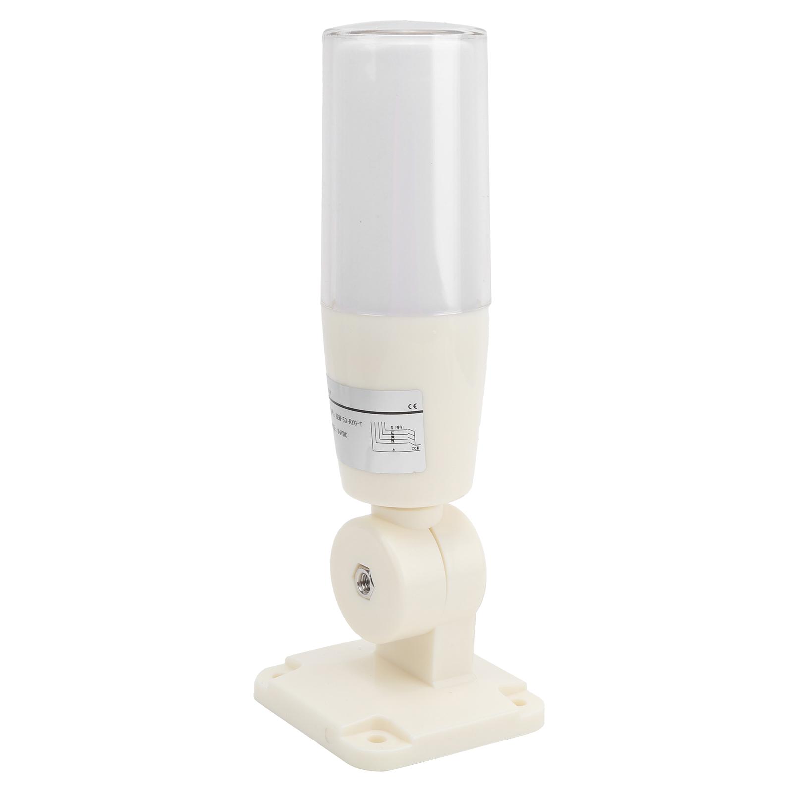 

Предупреждающая лампа BERM Сигнальная лампа станка Поворотная встроенная 3-цветная переключаемая светодиодная трубка