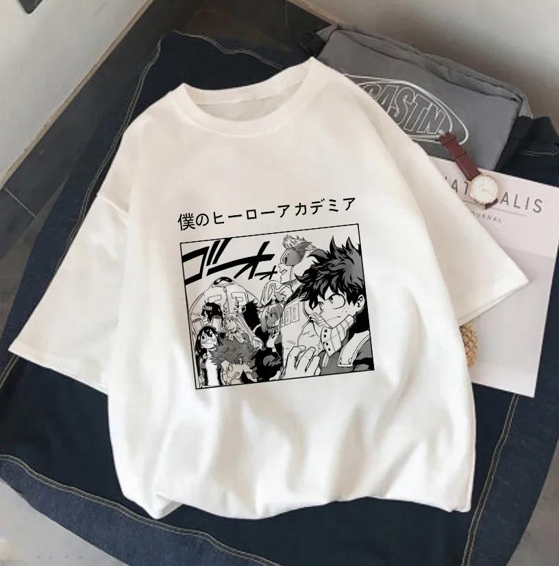 2026 New Anime My Hero Academia Shoto Todoroki Print Kids Tshirt, Summer Short Sleeve Harajuku Cartoon T Shirt for Boys Girls