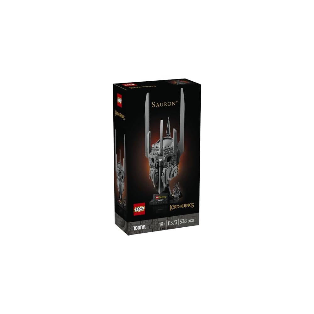 LEGO Icons Lord of the Rings Sauron's Helmet Toy Building Blocks Set 11373