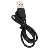 2kolíková nabíječka hodinek Magnetická Univerzální Přenosná USB nabíjecí kabel pro chytré hodinky Černá 2,8?9 mm