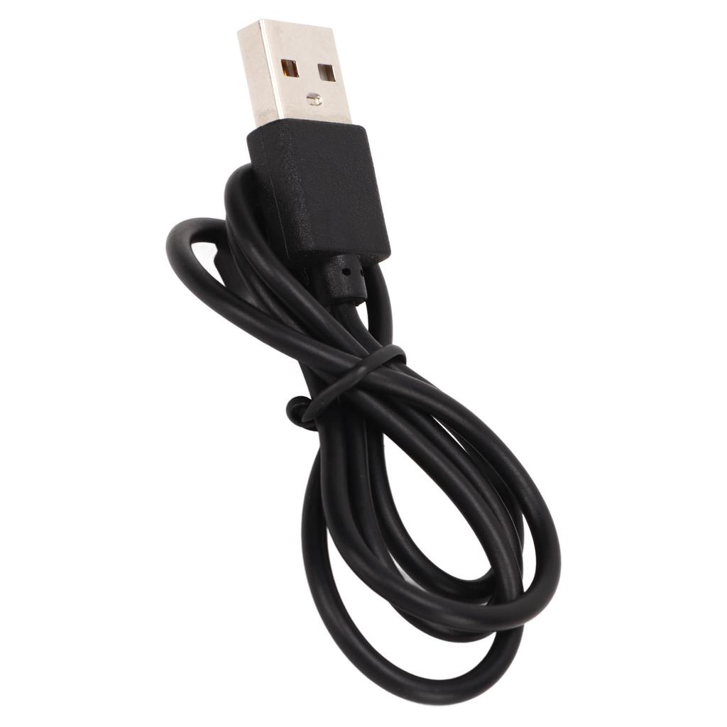 2kolíková nabíječka hodinek Magnetická Univerzální Přenosná USB nabíjecí kabel pro chytré hodinky Černá 2,8?9 mm