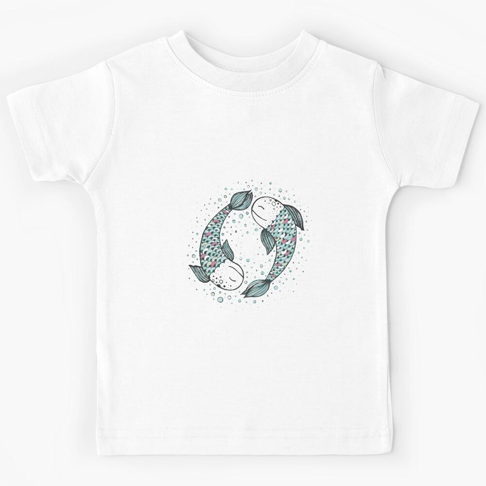 Pisces - weird fishes II Kids T-Shirt 160