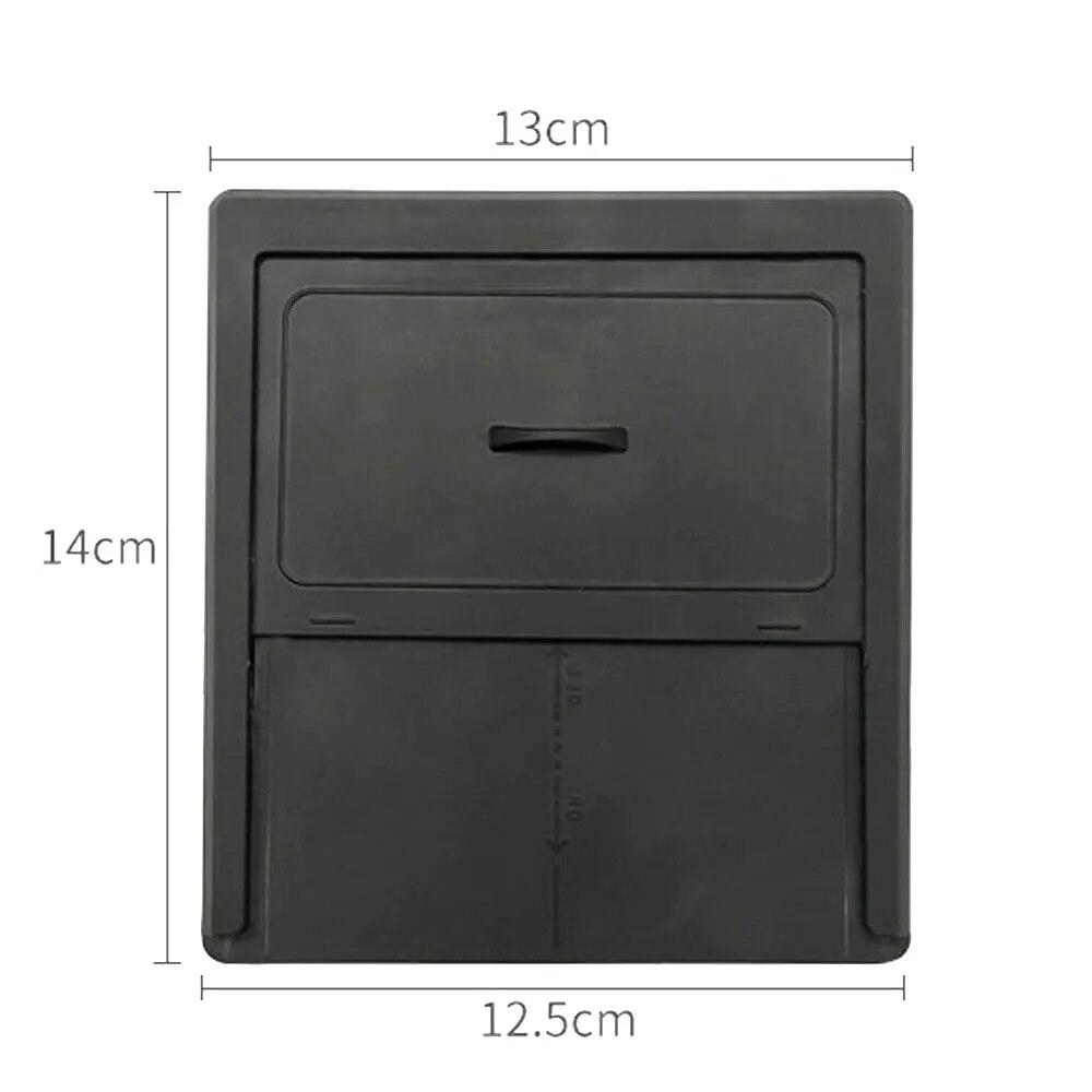 

Органайзер для центральной консоли Tesla Model 3 Model Y, скрытый ящик для хранения в подлокотнике для аксессуаров Tesla Model 3 Model Y slide