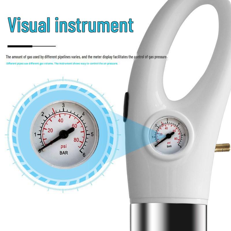 High-Pressure Toilet & Drain Unclogging Tool for Kitchen and Bathroom