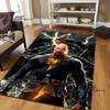 Dwayne Johnson Movie Carpets and Rug Black Adam Carpet Floor Mat Living Room Bedroom Large Area Soft Carpet Kids Room Rug