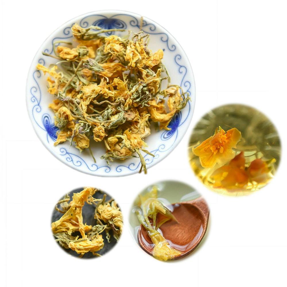 Organic Evening Primrose Flower Tea Herbal Caffeine Free Wild Natural Loose Leaf 50g 1.76oz