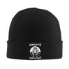 Kinda Fit Sorta Fat Funny Gym Bear Beanie Hats Bonnet Hats Men Women Hip Hop Gym Knit Hat Autumn Custom Thermal Elastic Caps