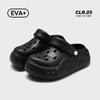 Height-increasing Thick-soled Hole Shoes Women's New Summer Outer Wear Runaway Not Tired Feet Show Legs Long Beach Sandals Non-slip Slippers