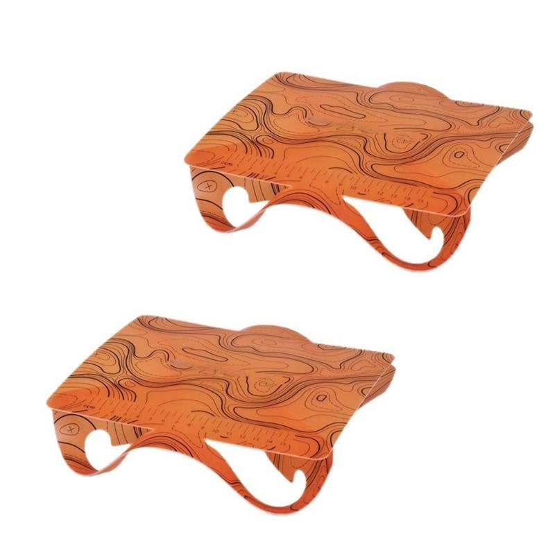 1/2Pcs Outdoor Plastic Card Type Cutting Board Folding Table Vegetable Fruit Cutting Mat Camping Table Easy to Clean