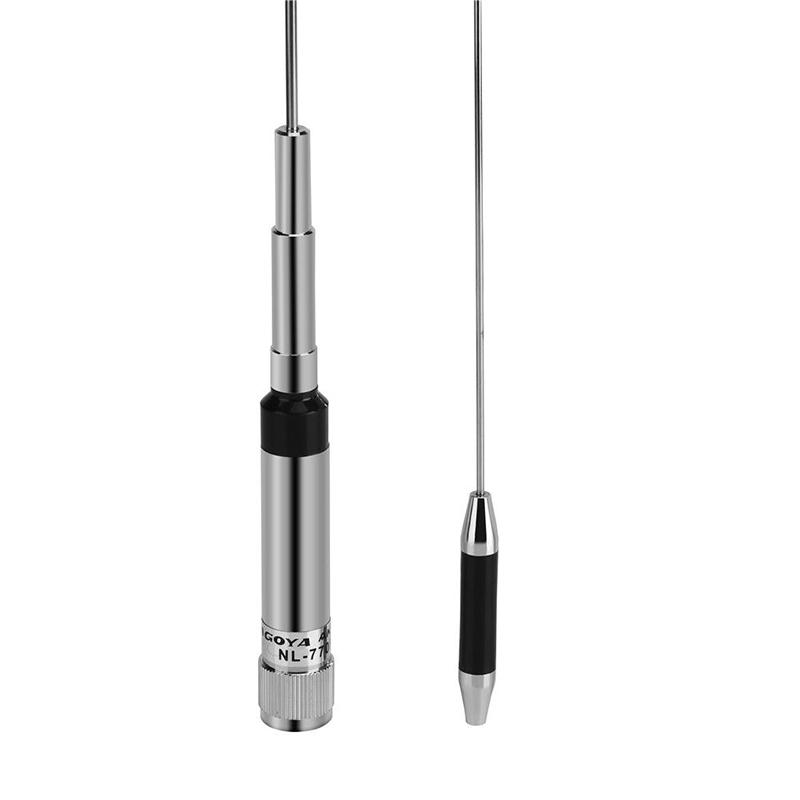 Ham Antenna Radio Metal M-Type Vertical 16mm NL-770R Accessories High Replacement Connector 144/430MHz Dual-Band