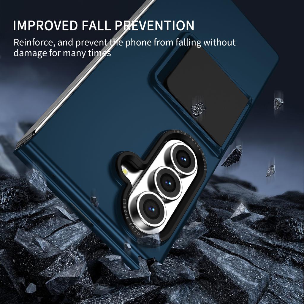 For Samsung Galaxy Z Fold 8 Ultra Z Fold 8 7 6 5 4 3 Phone Case With Built-in Kickstand Bracket Camera Protection Cover Fundas