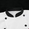 Chef Apparel Double Breasted Uniform Stand Hotel Cook Clothes White
