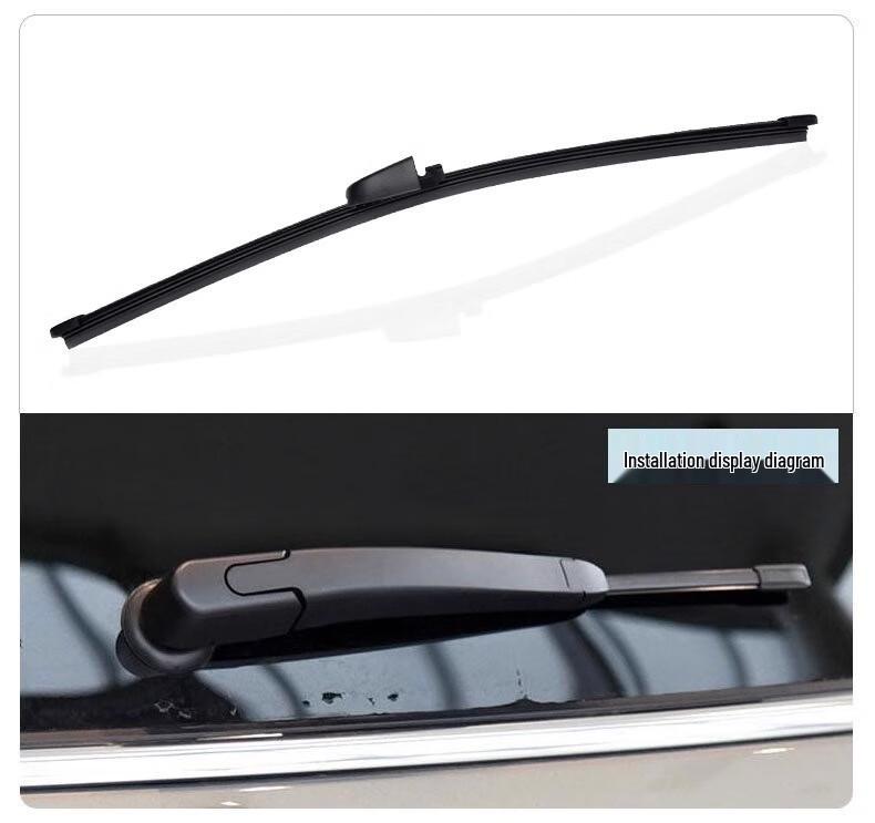 Jingche Frameless Rear Wiper Blade Rubber Strip for Buick E5 - Universal Fit Accessory