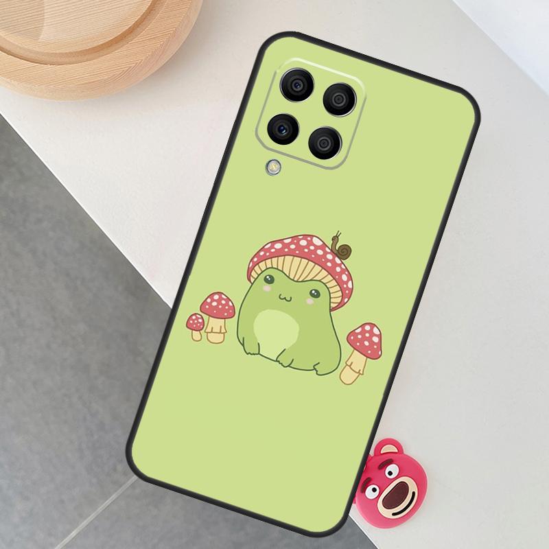 Cute Cartoon Frog Case For Samsung Galaxy M14 M34 M54 M33 M21 M31 M16 M36 M56 M53 M13 M12 M32 M52 M15 M55 M35