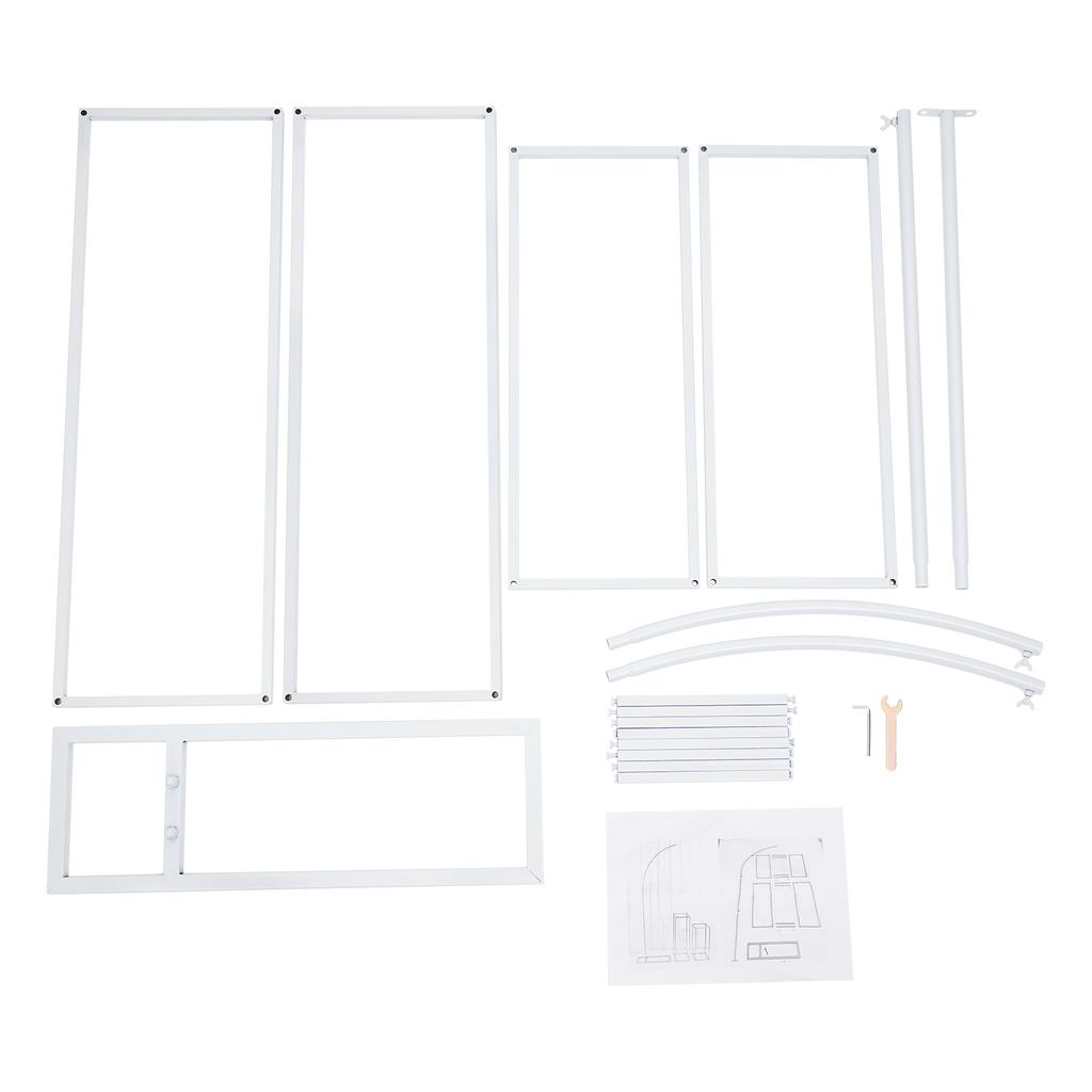 3 Pcs Golden Wedding Arch Set with 2 Stands, Heavy Duty Metal Backdrop for Wedding Birthday Party Photo Booth Decoration