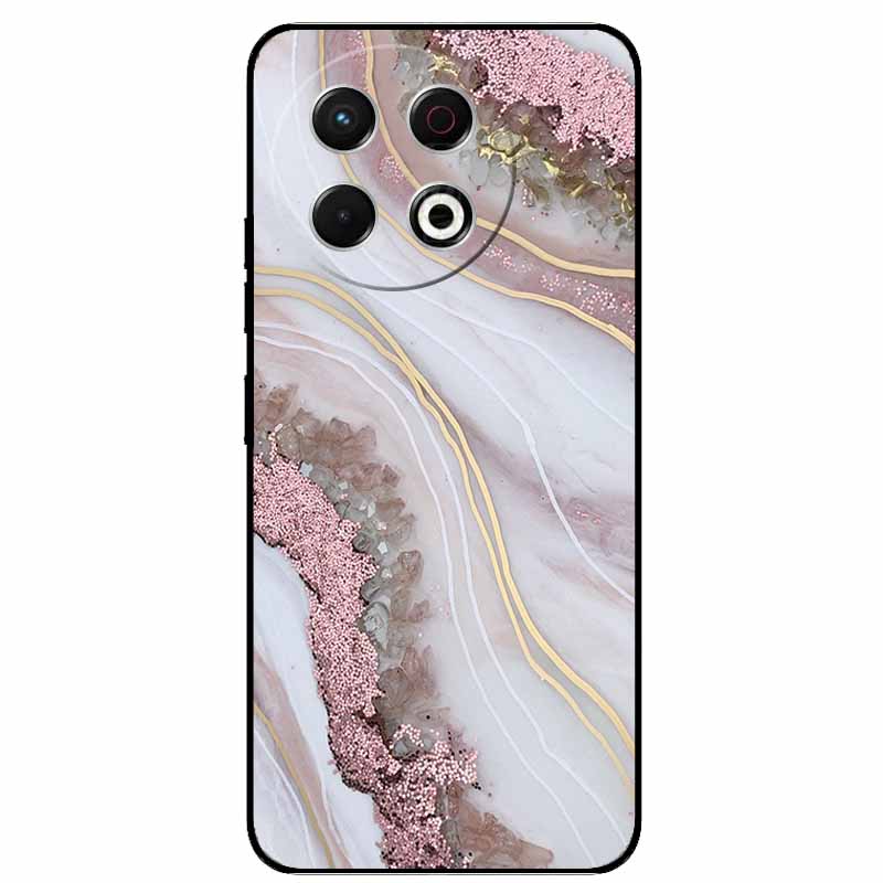 For Tecno Spark 30 Pro Case Marble Painted Silicone Back Cover Cases For KL7 Spark 30 Pro Soft Black Phone Funda Spark 30 Pro 4G