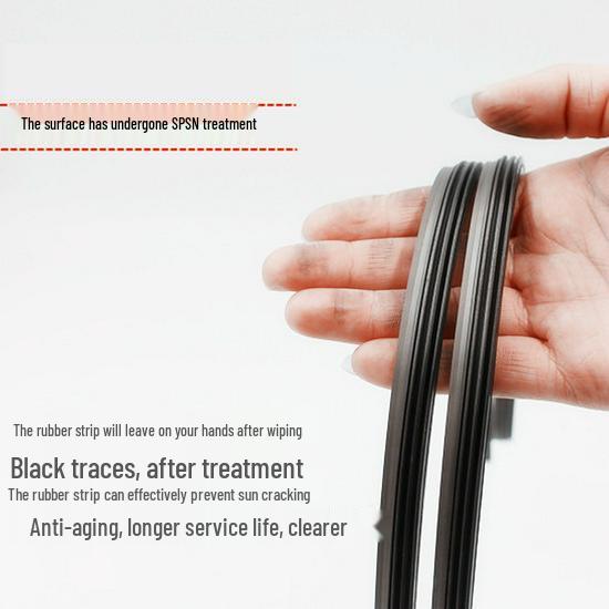 Compatible Wiper Blade Rubber Strip for Buick Excelle, Verano, Regal, Sail, and LaCrosse