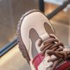 Zapatillas Deportivas de Cuero Forradas de Polar para Niños Invierno 2025: Cálido, Doble Algodón, Unisex Niños y Niñas, Estilo 'Papá', Venta Popular