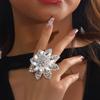 Luxury Ring, Statement Index Finger Ring  Party Wedding Stage Decoration Jewelry