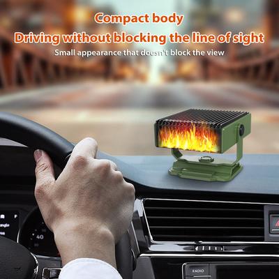 12V Autoverwarming Draagbare autoverwarming Grote kracht Winterontdooier 2 in 1 Verwarming en koeling met