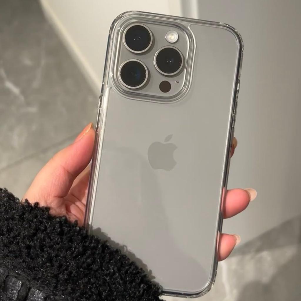 Luxury Shockproof Phone Case For iPhone 11 12 13 14 15 16 17 Pro Max X Xs XR Max 7 8 Plus SE Clear Bumper Transparent Cover