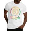 Juneteenth Shirt Men African American T-Shirts Juneteenth Breaking Every Chain Since 1865 Tee Tops