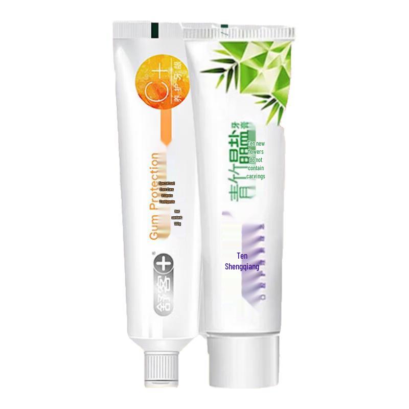 Suke Green Bamboo & Vitamin Oral Care Toothpaste Set