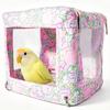 Breathable Mesh Bird Hanging Bed Bite Resistant Parrot House Multi-functional Bird Nest  Sparrows