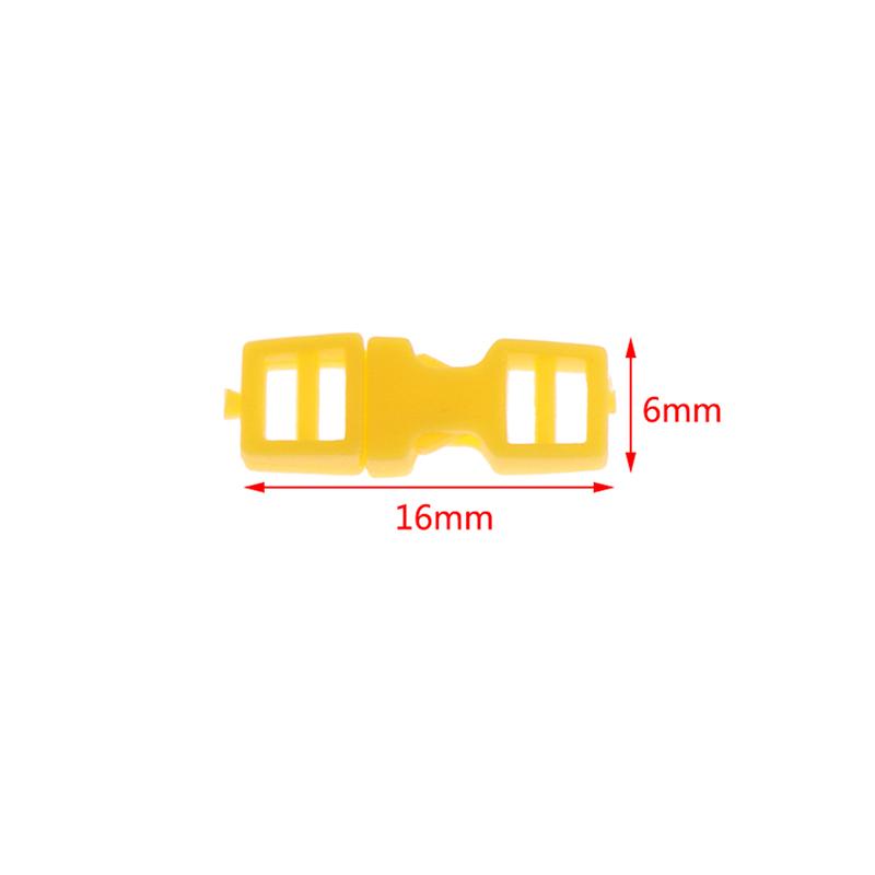 10Pcs 6Mm Mini Doll Clothes Belt Buckles Diy Doll Backpack Button Bracelet Strap