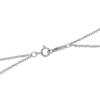 TIFFANY&Co. Collana Doppia Catena Infinito Argento925 7,84g Donna Usato