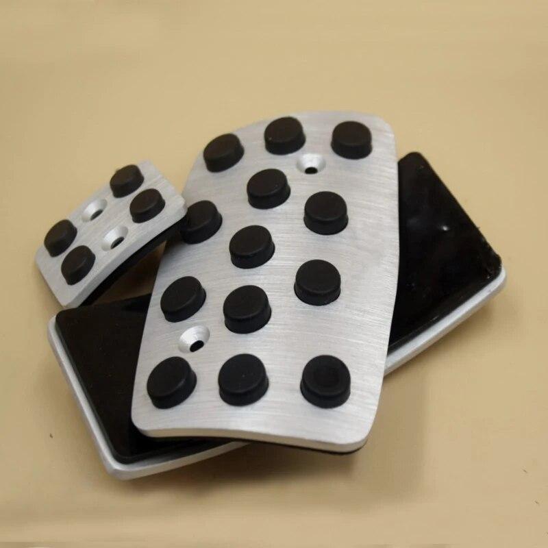 AT Foot Pedal For Jeep Grand Cherokee 2011-2015 Automatic Aluminum Throttle Plate Brake Gas High Quality Car Accessories 3pcs