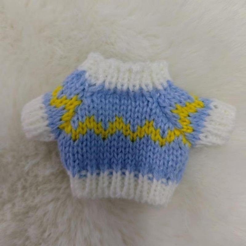 10Cm Baby Clothes Dog Clothes Replacement Sweater Doll Doll Accessories Cotton Doll Clothes