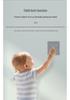 Smart Touch-Screen Bathroom Heater Switch, Flush-Mounted, Wireless Mijia App Compatible