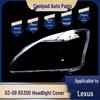 Compatible Headlight Cover for 03-08 Lexus RX300 - PC Shell Face Headlight Lampshade Modification