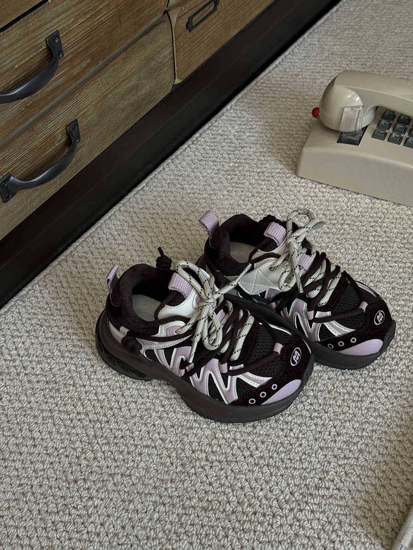 

XSHX ретро горная серия | Функциональные папины кроссовки для мальчиков и девочек, теплые осенью и зимой, внутренняя липучка, легкие и нескользящие, устойчивый каблук 30