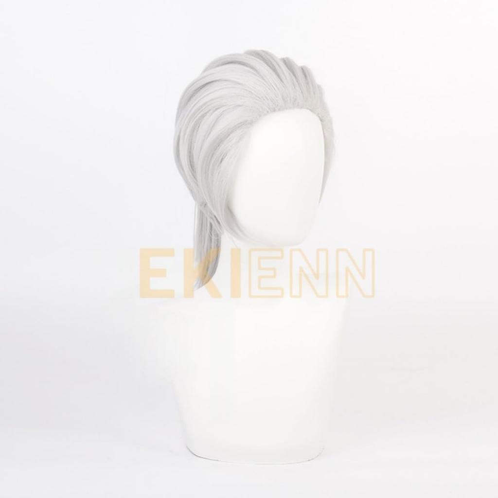 ekienn Uzui Tengen 01 Cosplay Wig, Heat-Resistant, Anime Costume, Halloween, Party, Event, Costume, Wig, Disguise, Party, Event